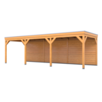 Douglas overkapping 302 x 864 cm + wanden, Verando, Orgin